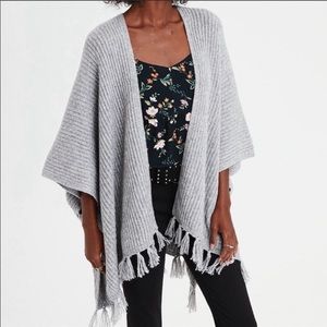 American Eagle poncho cardigan